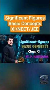 #Significant Figures (Class XI/NEET/JEE) Chapter: Basic Concepts of Chemistry