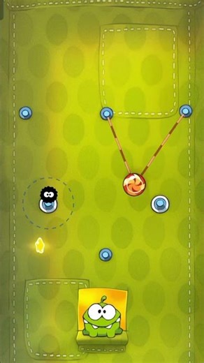 cut the rope fabric box level 14 walkthrough solution#smartgamer#games