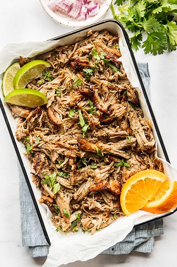 Instant Pot Pork Carnitas (Mexican Pulled Pork) - The Bettered Blondie
