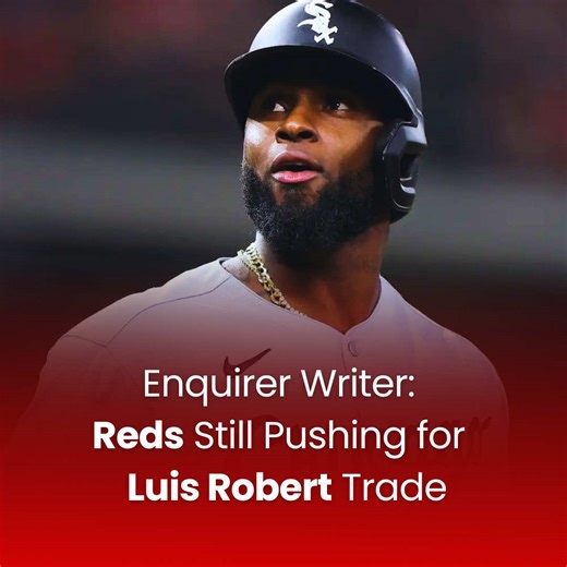Jason Williams of the Cincinnati Enquirer, speaking on The Stone Shields Show, said he still believes the Cincinnati Reds remain involved in trade discussions for Luis Robert — even after acquiring JJ Bleday and Dane Myers. “The Reds and the White Sox have been talking about this for now two off-seasons, so I think the Reds really want him. I think they really want to make it work.” #reds #cincinnatireds #mlb #chicagowhitesox #whitesox