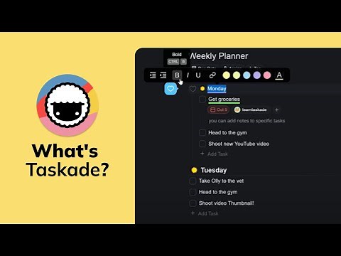 What is Taskade App - Task Management and productivity