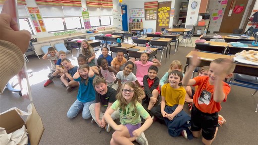 ✍🤝✨ Kristin Thompson, a West Elementary 2nd Grade teacher, has shared that 18 students worked hard during the 3rd quarter to apply their knowledge of ELA skills to become published authors! During their learning process, students focused specifically on story structure, author's purpose, literary elements, narrative writing, and handwriting skills. Each student also picked a title for their passage, and wrote (then illustrated) their narrative. The end result was a book titled "The Terrific Tal