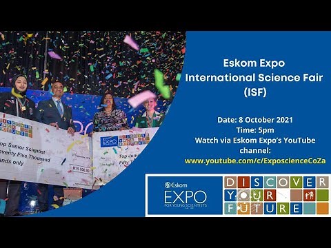 2021 Eskom Expo International Science Fair virtual awards ceremony