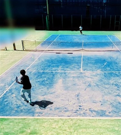 【思わず拍手】鮮やかなバックハンドスライス【草トーナメント初級】 #tennis