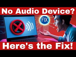 How to Fix "No Audio Output Device Installed" Windows 10 (100% Working!)