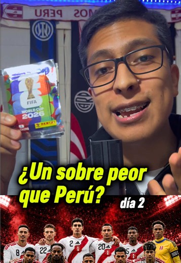 ¿El peor sobre del mundial?🇵🇪 DÍA 2 #seleccionperuana #renatofutbol | mundial