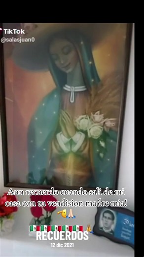 Virgen de Guadalupe: recuerdo al salir de casa con tu bendición