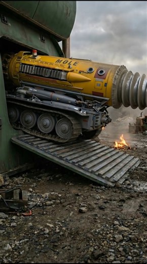 Deploy Mole! In the real world! FAB! AI Cinematic Vehicles Thunderbirds Captain Scarlet and the Mysterons #thunderbirds #mole #FunWithAI #fab | Captain Scarlet and the Mysterons