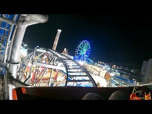 Wild Waves POV at Night 4K 60fps Playland's Castaway Cove Ocean City, NJ