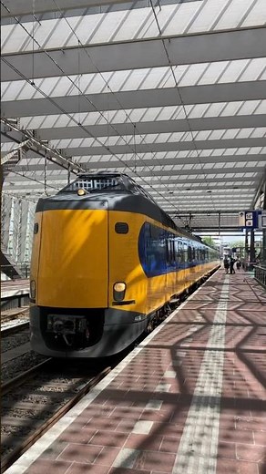 Vertrek NS ICMm Treinen Rotterdam Centraal | Mooi optrek geluid