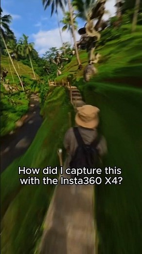 Insta360 X4 follow timeshift shot 360 camera video tutorial