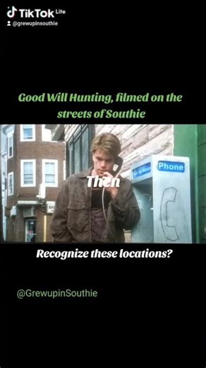 “Good Will Hunting: Southie THEN vs NOW 🎥🍀” #southie #southboston #goodwillhunting #moviescenes