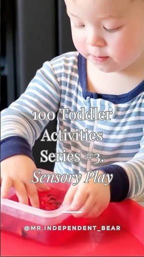 Sensory Play Activities [Montessori-Inspired Play]