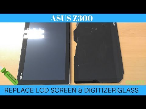 ASUS Z300 10'' Tablet - Replace and repair LCD Screen with Touch Digizer by CrocFIX