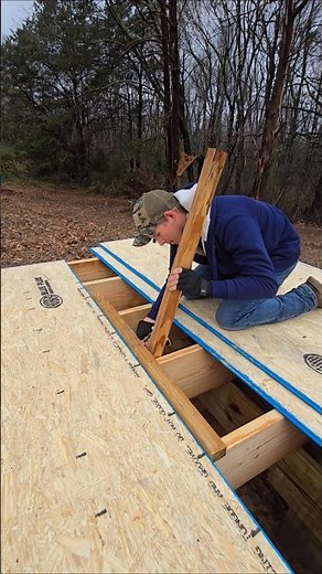 Little trick how to install tongue and groove OSB