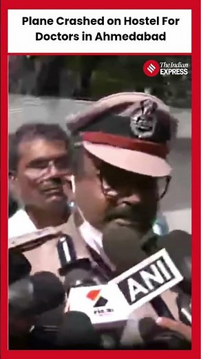 Ahmedabad Plane Crash: Air India Jet Hits Doctors Hospital, Rescue Efforts Underway