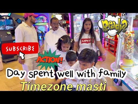 Family Time Zone Adventure! 💥 Jackpot Wins & Claw Machine Madness!" #viral #timezone #trending #yt