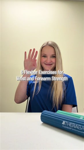 I love the flexbar for overall wrist and forearm strengthening! #occupationaltherapy #OT #outpatient #handtherapy #fyp