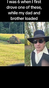 How we loaded hay on the Amish farms. #amish #amishfarm #amishog #amishlife #examish | Amish OG