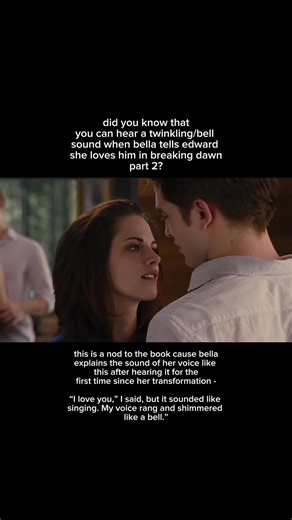 I love that they included this in the movie!! || #twilight #twilightsaga #bellaswan #edwardcullen