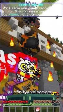 ABRINDO CAIXA DA TEMPORADA ANÚBIS NA INFINITY PIXELMON! #minecraft #pixelmon #pokemon