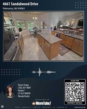 4661 Sandalwood Drive, Pahrump, NV 89061 | 3 Bedroom Home For Sale