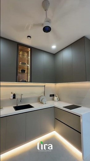 A never-trend-out modular kitchen is one that stays simple, functional, and timeless