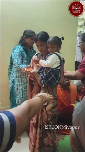 Blissful Damodar Arati in Devotee’s Home | Karthika Month | #damodarmonth #damodar