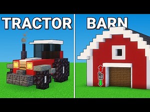 15+ FARM Build Hacks In Minecraft!