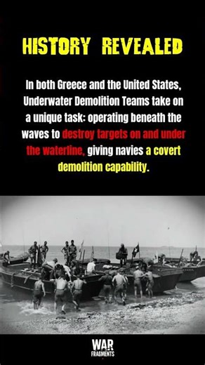 Underwater Demolition Teams — Greece & the U.S. Built a Covert Weapon Below the Waterline