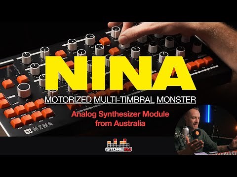 Melbourne Instruments NINA: The Motorized Future of Multi-Timbral Synths is Here!