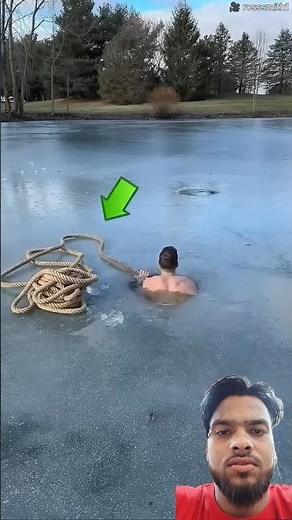The Rope Came Back... But Not Him🔥🥶#shortvideo #viralvideo #trending #facts #youtubeshorts..