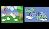 Mix of 2 videos from youtube : Counting Numbers 1 - 10