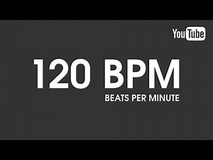 120 BPM Metronome Gong/Bell Track (Beats Per Minute)