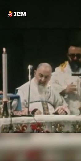 La última misa del padre Pío. | ICM
