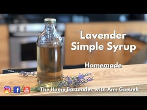 Lavender Syrup | Easy and Fun to make simple syrup