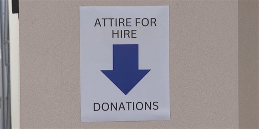 Attire for Hire event collects clothes for job interviews