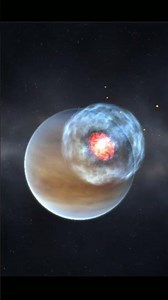 what if we nuke on Venus - solar smash simulation #shorts