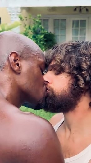 popandfilms 🏳️‍🌈 on Instagram: "🎬 Rhyheim Shabazz ( @r.h.y.h.e.i.m ) & Shamu Azizam ( @muzizmu ) . . #scruffyhomo #lovegay"