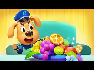 Police Teach Healthy Eating Habits | Good Habits | Kids Cartoon | Sheriff Labrador