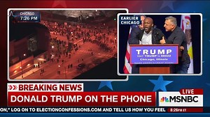 "it's a little bit sad when you can't have a rally in a major city in this country." - Donald J. Trump Watch Trump's full interview: http://on.msnbc.com/1U7yRZr | MS NOW