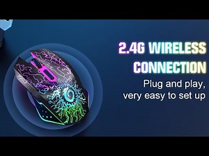 Best VersionTECH Wireless Gaming Mouse Review – RGB Lights, Silent Click and Rechargeable!