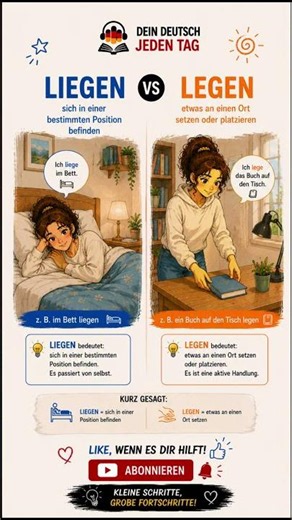 LIE or LAY? 🤯 The difference explained simply!