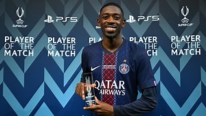Ousmane Dembélé named 2025 UEFA Super Cup Player of the Match | UEFA Super Cup