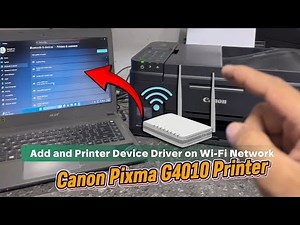 HOW TO ADD CANON PIXMA G4010 PRINTER DEVICE CONNECTED INTO Wi-Fi NETWORK.