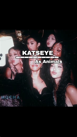 Kateseye as Animals #fypシ゚viral #1ksubscribers #katseye #gabriela #aesthetic #sophia #katseyeedit
