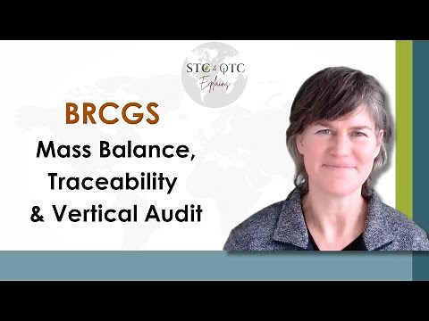 BRC Global Standards Terms✨ Mass Balance, Traceability & Vertical Audit