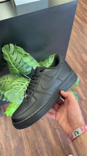 Classic style meets modern black perfection, can your feet keep up? The Nike Air Force 1 '07 breaks the ordinary with its signature triple black silhouette. Engineered with 3D-mapped cushioning for all-day comfort and reinforced stitching for urban durability, these low-top sneakers adapt to male foot types while maintaining their iconic profile. California-approved craftsmanship ensures zero compromises. Tap below to lock in the ultimate black footwear upgrade now. #black #nike #nikeairforce1 #