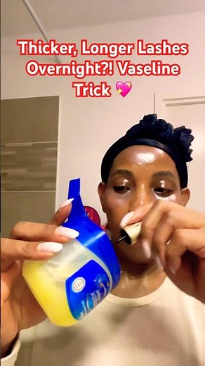 Grow Longer Eyelashes FAST 👀✨ | Vaseline Hack That Works!#shorts #viralshorts #trending #subscribe
