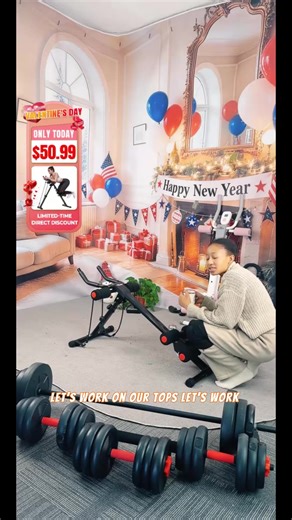 Foldable Height-Adjustable Ab Machine for Home Workouts